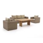 Intenso Carpino/ROUGH-L dining loungeset 4-delig
