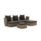 ROUGH-B chaise longue loungeset 5-delig