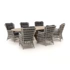 Intenso Milano/ROUGH-Y 280cm lounge-dining tuinset 7-delig