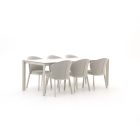 Bellagio San Lupo/Sestino 220cm dining tuinset 7-delig