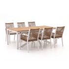 Manifesto Rivola/Furato 220cm dining tuinset 7-delig