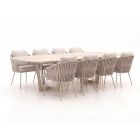 SUNS Dolce/Palermo 280cm dining tuinset 9-delig