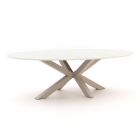 Bellagio Induno Ellips dining tuintafel 200x110cm