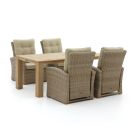 Intenso Mazzano/ROUGH-X 200cm lounge-dining tuinset 5-delig verstelbaar