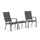 Bellagio Lugo/Stresa balkonset 3-delig stapelbaar