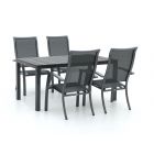Bellagio Lugo/Fidenza 160cm dining tuinset 5-delig stapelbaar