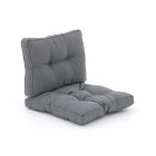 Madison Florance loungekussenset zit ca. 60x60cm rug ca. 60x40cm 2-delig