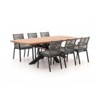 Bellagio Marudo/Induno Deens Ovaal 240cm dining tuinset 7-delig stapelbaar