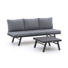 Forza Vadena lounge tuinset 2-delig verstelbaar