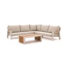 Bellagio Bisenzio hoek loungeset 4-delig