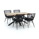 Intenso Asti/Montorio 160cm dining tuinset 5-delig