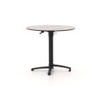 Bellagio Canzo klaptafel ø80 (h:73/109cm) verstelbaar