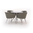 Manifesto Veruno/Sora ø 90cm dining tuinset 5-delig