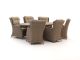 Intenso Milano/ROUGH-Y Ellips 240cm dining-lounge tuinset 7-delig