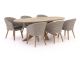 Intenso Tropea/ROUGH-Y Ellips 240cm dining tuinset 7-delig
