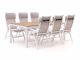 Bellagio Lugo/Fidenza 220cm dining tuinset 7-delig verstelbaar