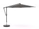 Glatz Sunwing Casa zweefparasol ø 330cm - Antraciet (155) (incl. Shadowline voet 90 kg) (incl.hoes)