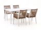 Manifesto Rivola/Sora 160cm dining tuinset 5-delig