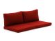 Madison loungekussenset luxe rug 73x40 cm zit 73x73 cm 4-delig