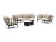 Apple Bee Condor/Tonga stoel-bank loungeset 5-delig 6-zits