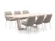 SUNS Punta/Palermo 240cm dining tuinset 7-delig