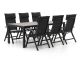 Bellagio Lugo/Fidenza 220cm dining tuinset 7-delig verstelbaar