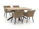 Manifesto Matese/Montorio 160cm dining tuinset 5-delig