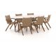 Bellagio Tredozio/Furato 220cm dining tuinset 7-delig