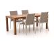 Bellagio Albinea/Oxford 200cm dining tuinset 5-delig stapelbaar