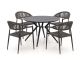 Manifesto Belpasso/Sora ø127cm dining tuinset 5-delig stapelbaar