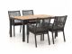 Manifesto Rivola/Fidenza 160cm dining tuinset 5-delig