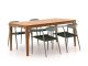 Manifesto Cavone/Bruca 170cm dining tuinset 5-delig stapelbaar