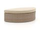 Intenso Venetië loveseat voetenbank 130x70cm