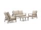 Tierra Outdoor Musone stoel-bank loungeset 4-delig 4-zits verstelbaar