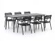 Forza Vico/Sora 220cm dining tuinset 7-delig stapelbaar