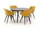 Hartman Sophie Studio ø128cm dining tuinset 5-delig