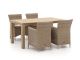 Intenso Borno/ROUGH-S 160cm dining tuinset 5-delig