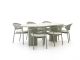 Hartman Taragona/Valencia 220cm dining tuinset 7-delig
