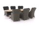 Intenso Milano/ROUGH-Y Ellips 280cm lounge-dining tuinset 7-delig
