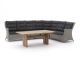 Intenso Milano/ROUGH-L dining loungeset 5-delig