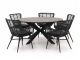 Intenso Asti/Fidenza ø149cm dining tuinset 6-delig
