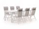 Bellagio Lugo/Menzano 220cm dining tuinset 7-delig verstelbaar