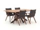 Bellagio Tredozio/Furato 180cm dining tuinset 5-delig