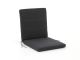 Fiber tuinkussen laag 92x46cm - Dark Grey Melange
