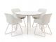 Hartman Le Soleil Element/Sophie Studio ø128cm dining tuinset 5-delig