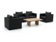 Forza Barolo/ROUGH-L stoel loungeset 5-delig