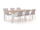 Bellagio Dranera/Fidenza 220cm dining tuinset 7-delig stapelbaar