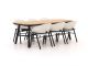 Hartman Tubb dining tuinset 240cm 7-delig verstelbaar
