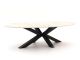 Bellagio Induno Ellips low dining tuintafel 240x120cm