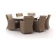 Intenso Adriano/Furato ellips 240cm dining tuinset 7-delig
